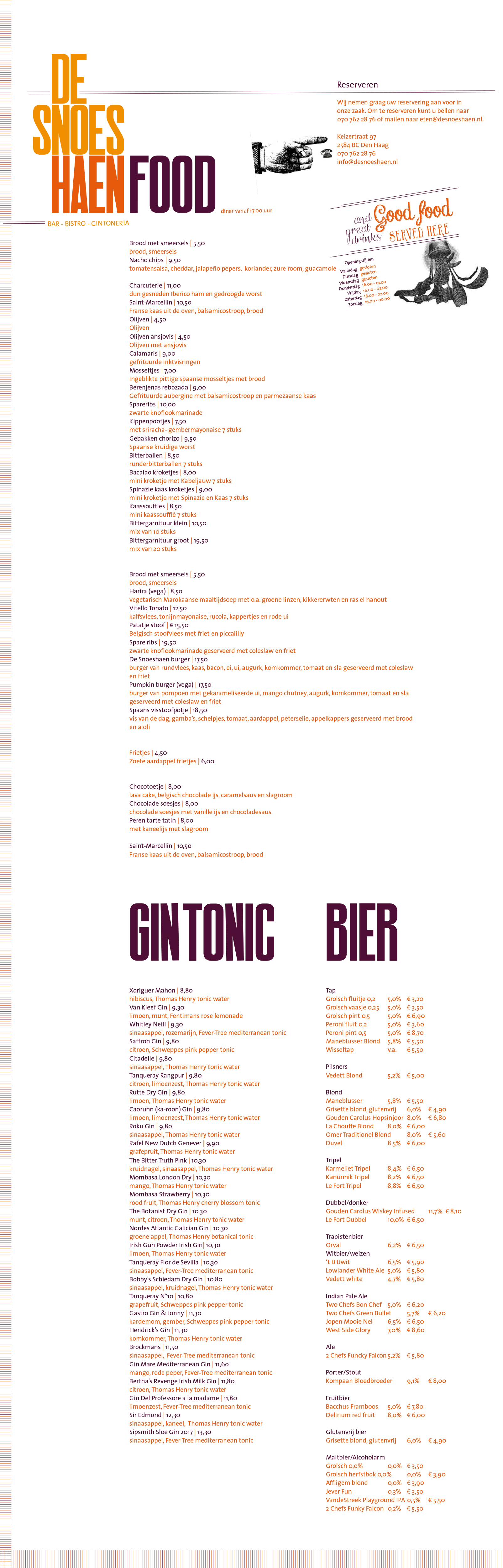 Bar | Bistro | Gintoneria